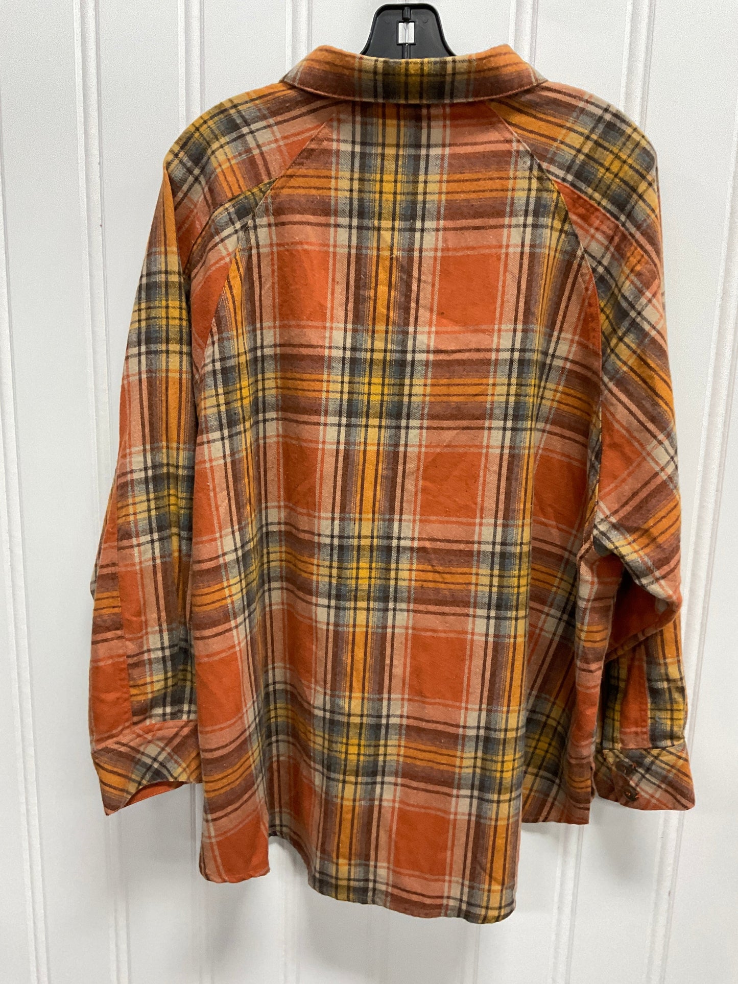 Top Long Sleeve By Jodifl In Orange, Size: M