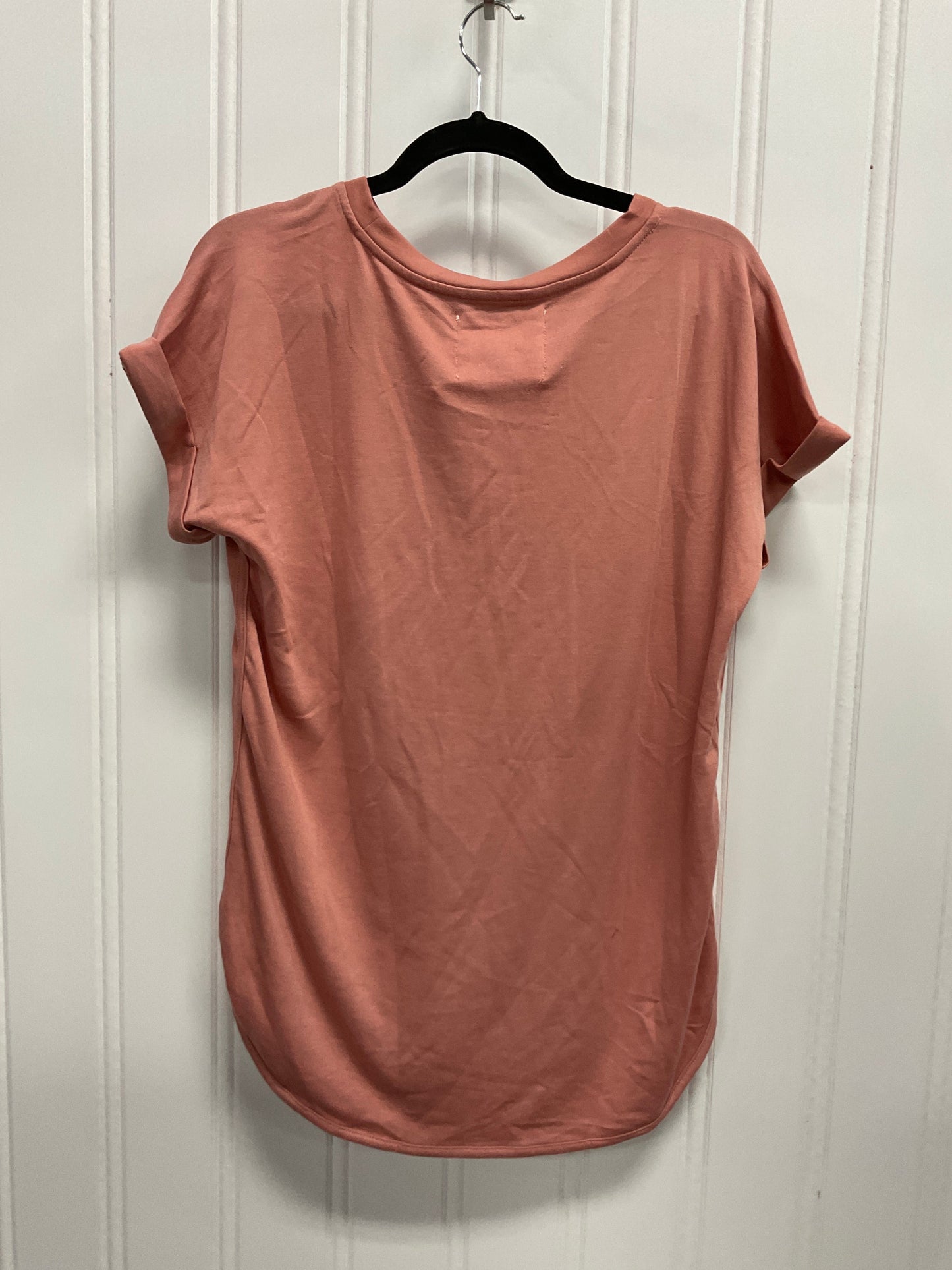 Top Short Sleeve By Cupio In Pink, Size: M