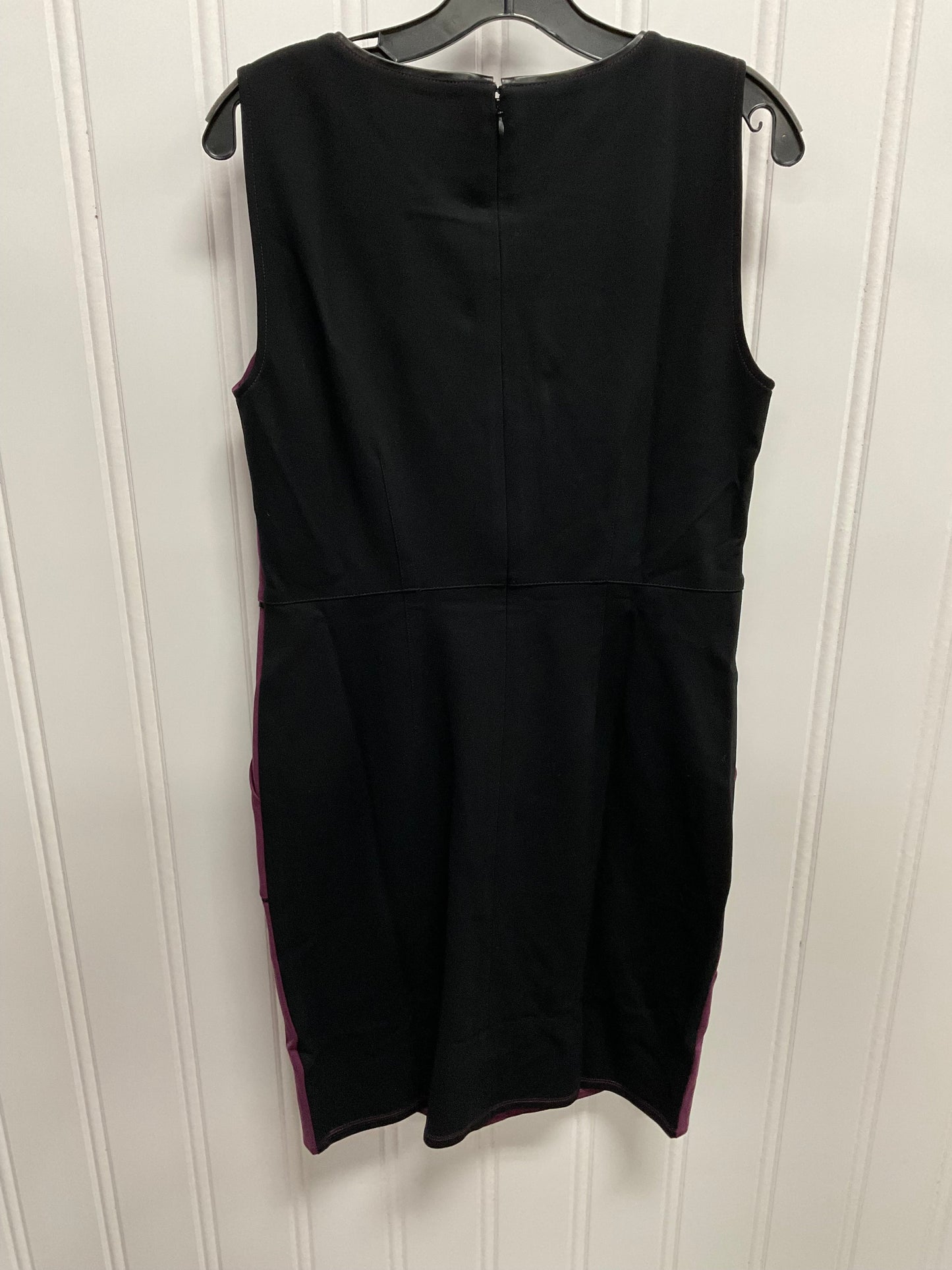 Dress Work By Bandolino In Black & Purple, Size: M