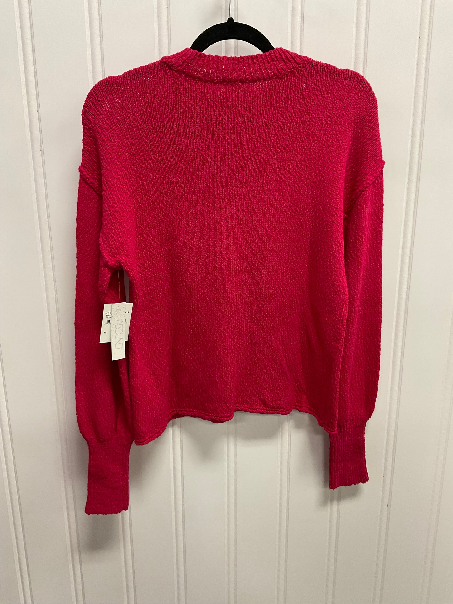 Sweater By Abound In Pink, Size: M