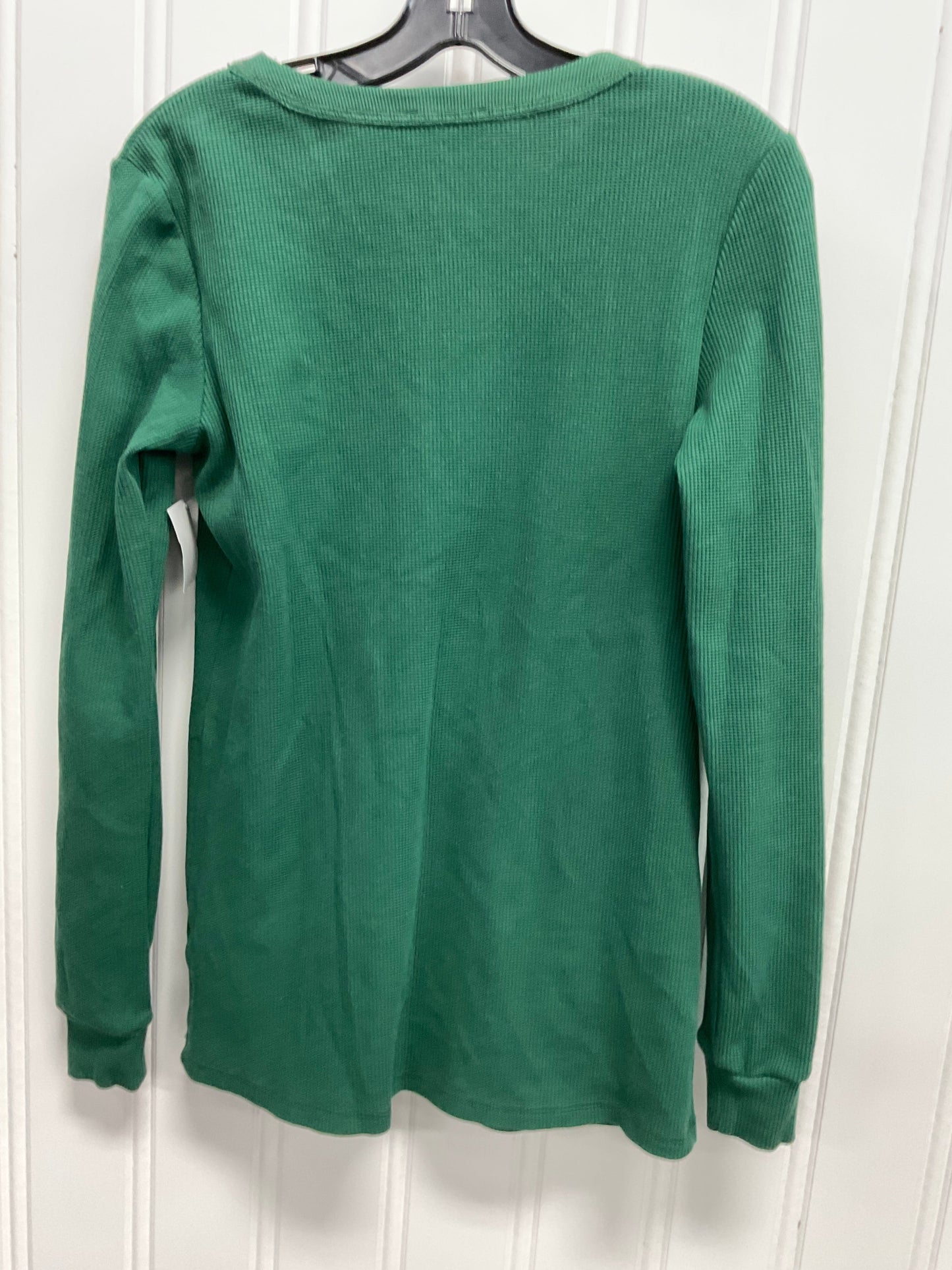 Top Long Sleeve By Clothes Mentor In Green, Size: S