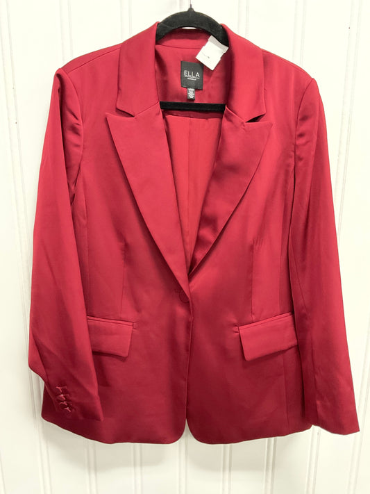 Blazer By Rafaella In Red, Size: L