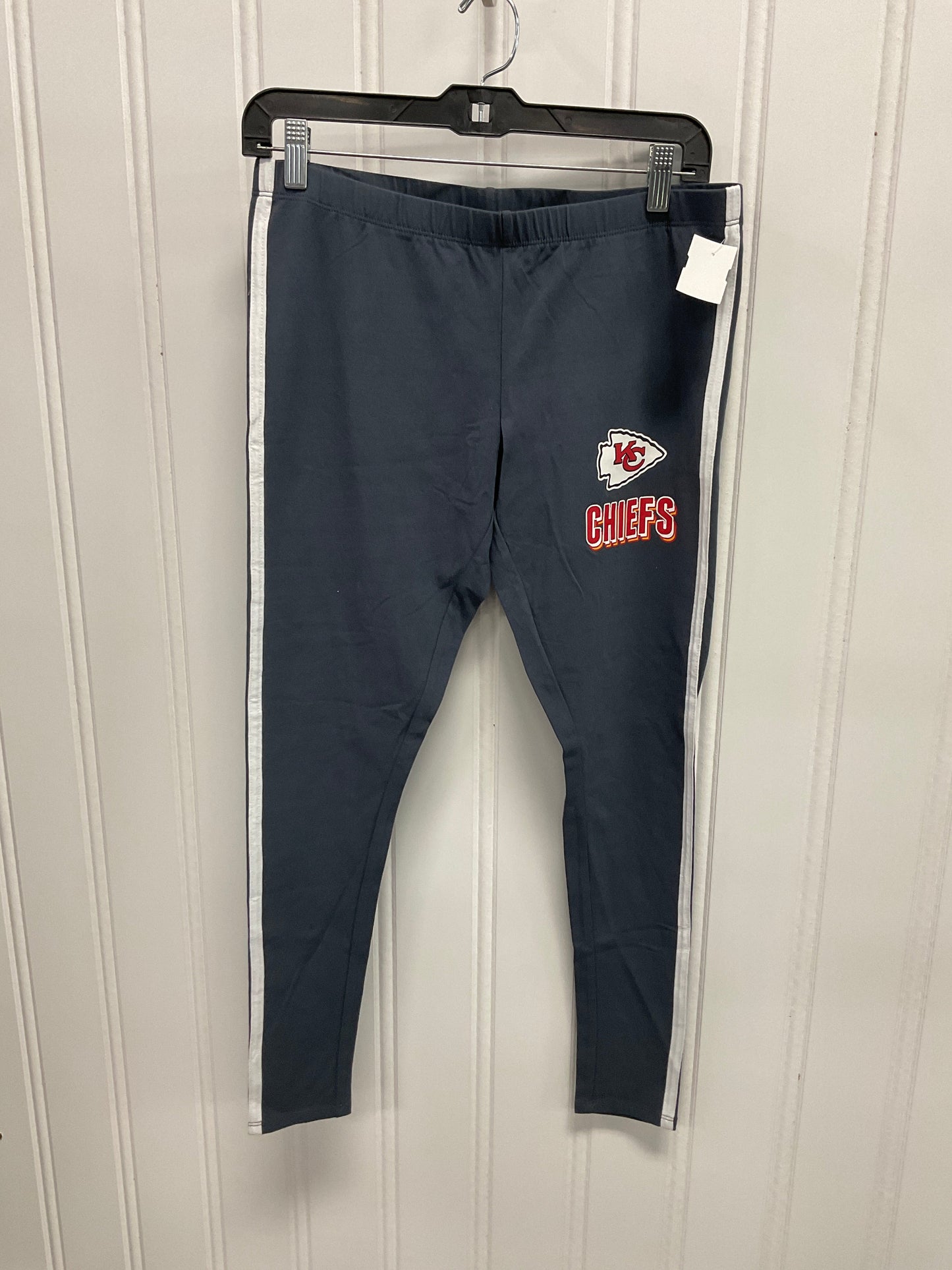 Pants Leggings By Nfl In Grey, Size: M