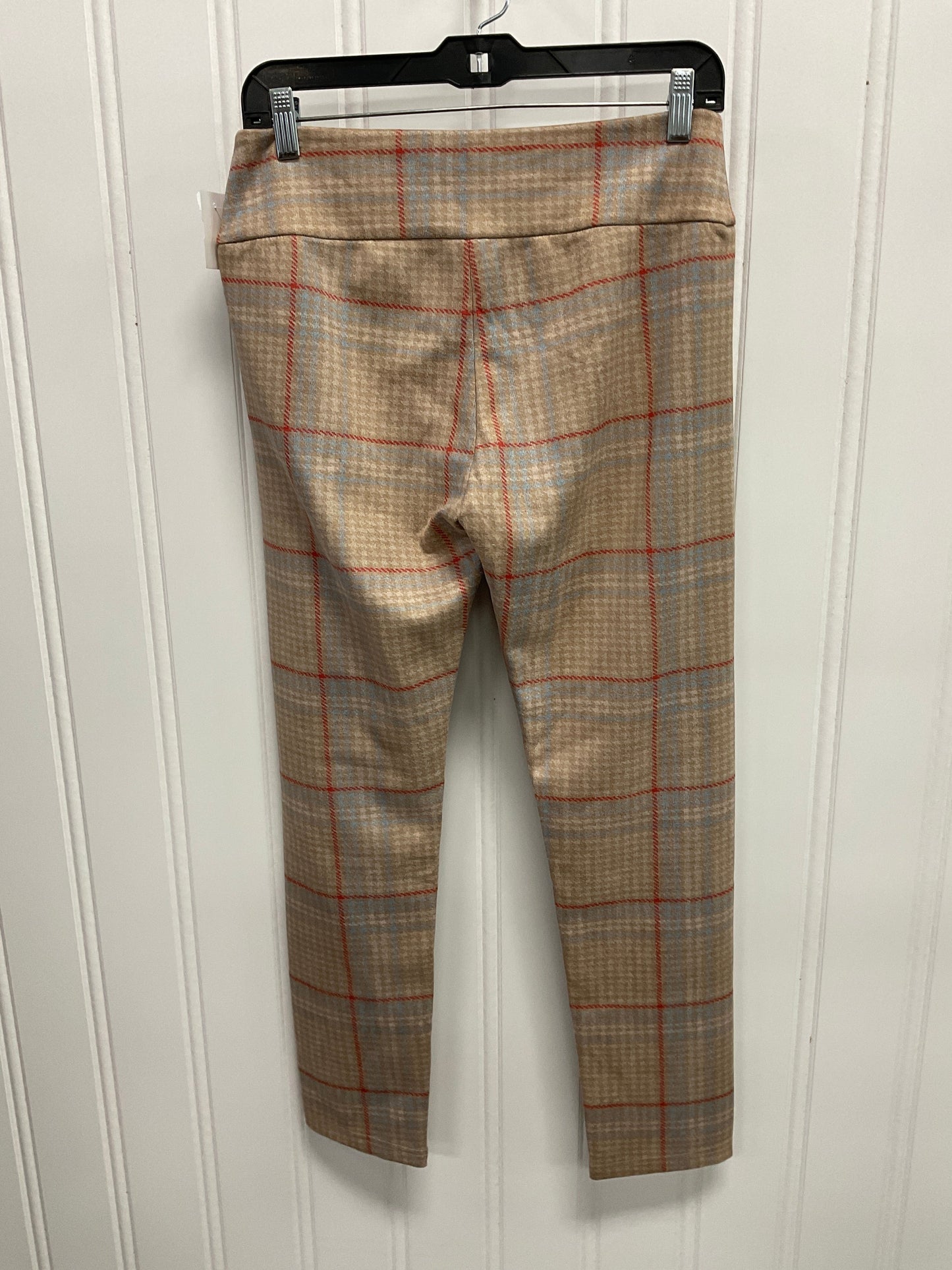 Pants Leggings By Cmb In Plaid Pattern, Size: M