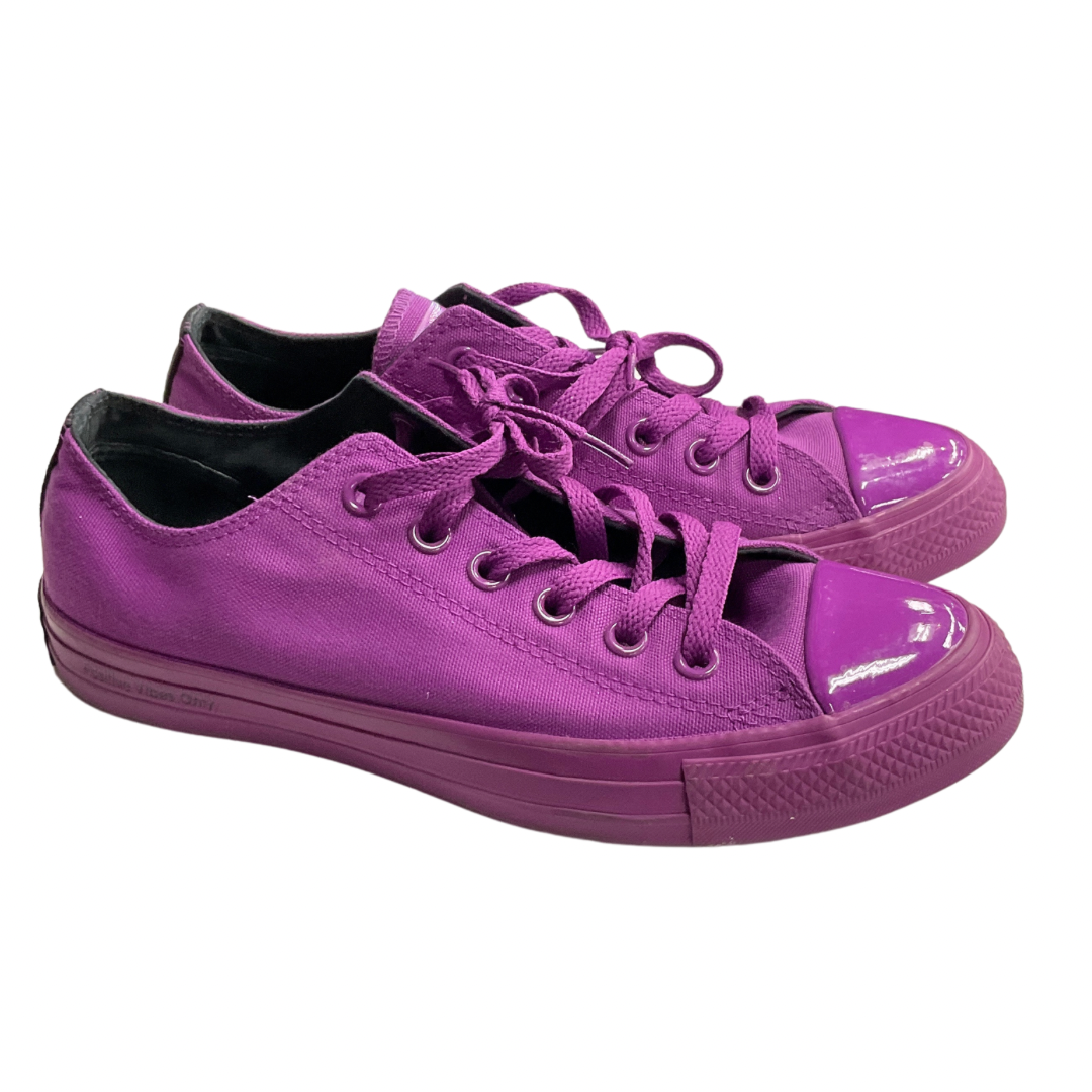 Shoes Sneakers By Converse In Purple, Size: 8