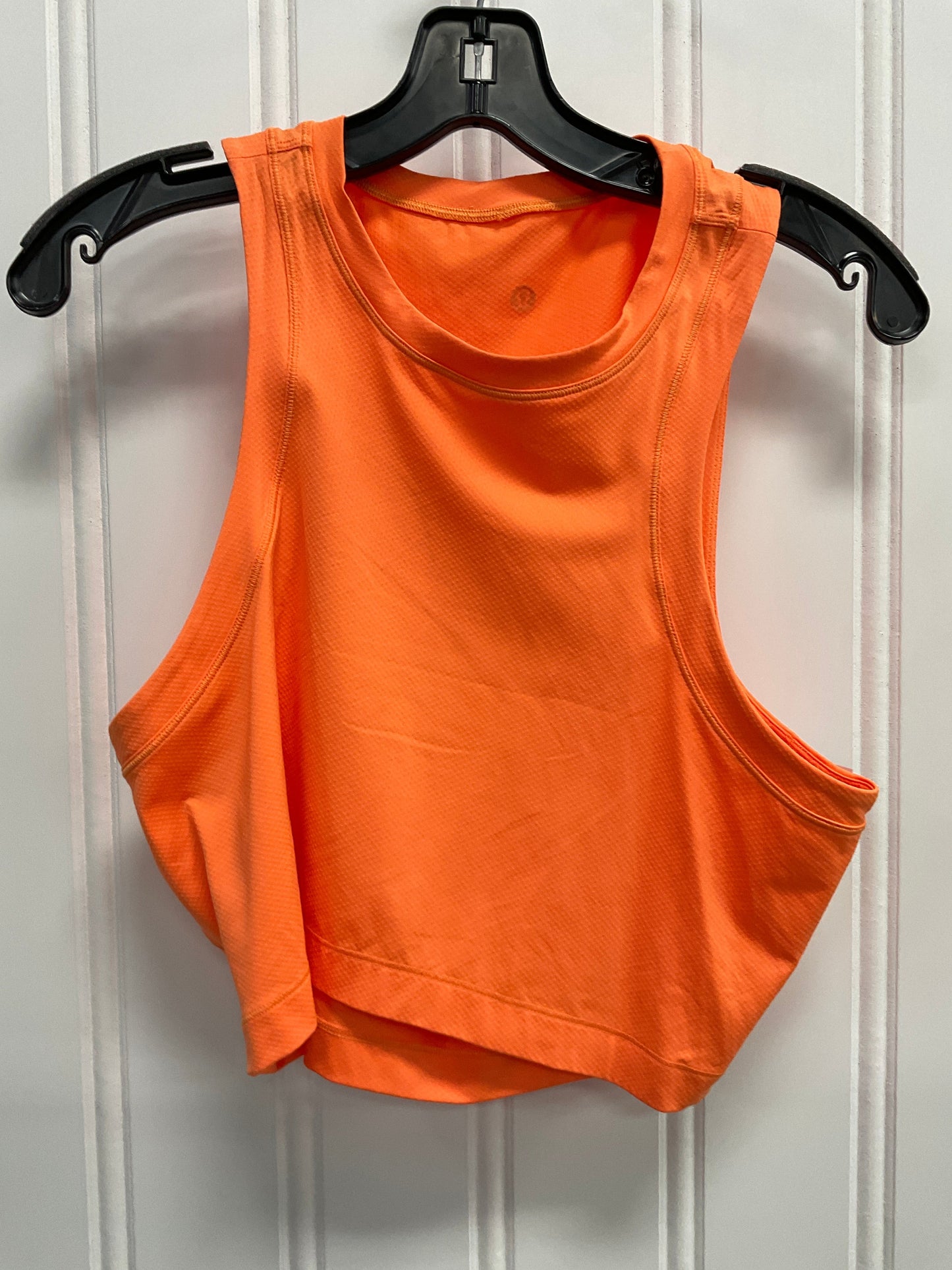 Athletic Tank Top By Lululemon In Orange, Size: M