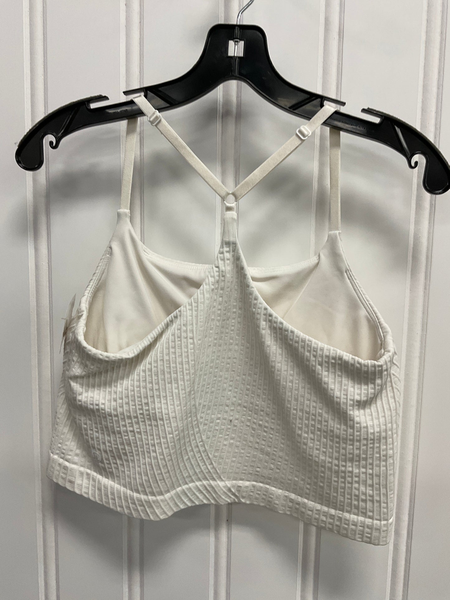 Athletic Bra By Lululemon In White, Size: M