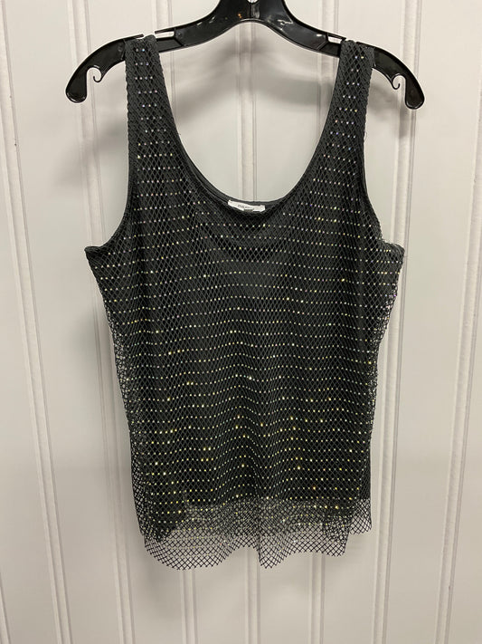 Top Sleeveless By Maurices In Grey, Size: L