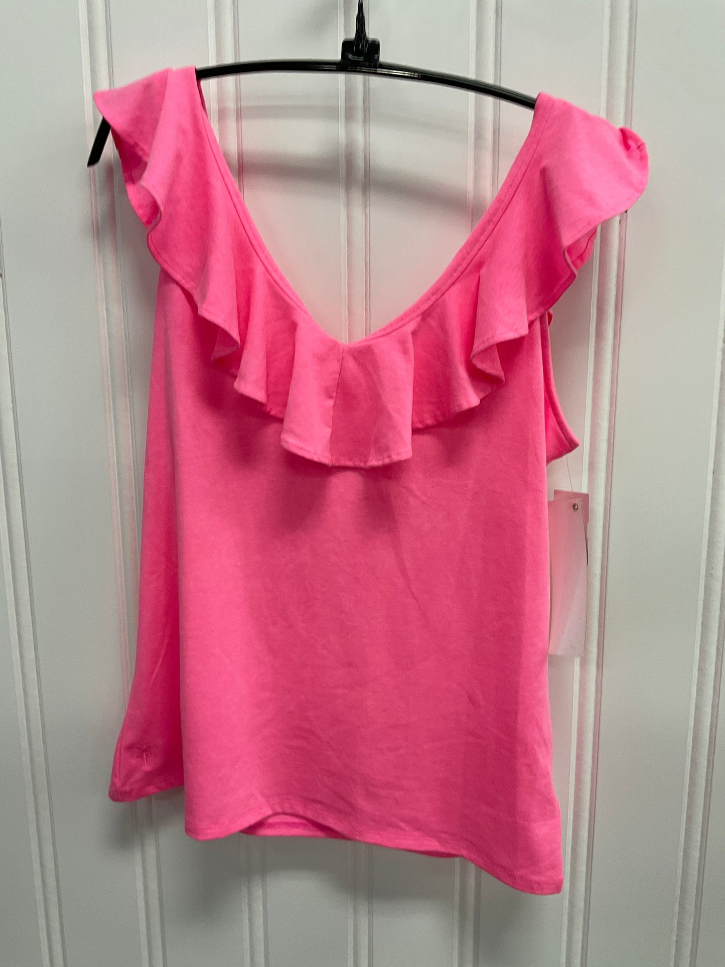 Top Sleeveless Designer By Lilly Pulitzer In Pink, Size: S