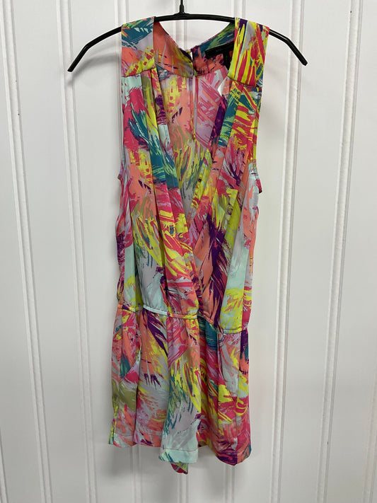 Romper By Bcbgmaxazria In Multi-colored, Size: Xs