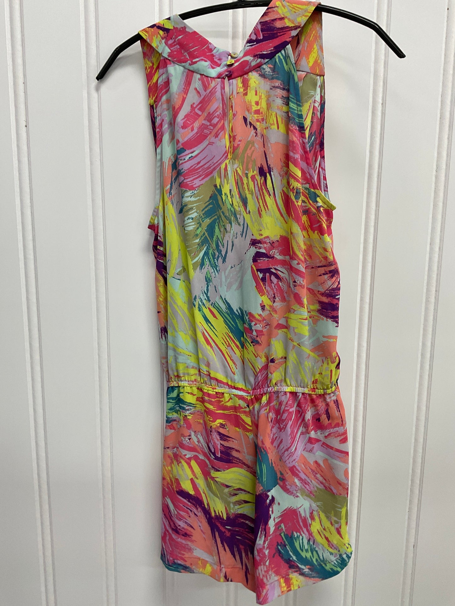 Romper By Bcbgmaxazria In Multi-colored, Size: Xs