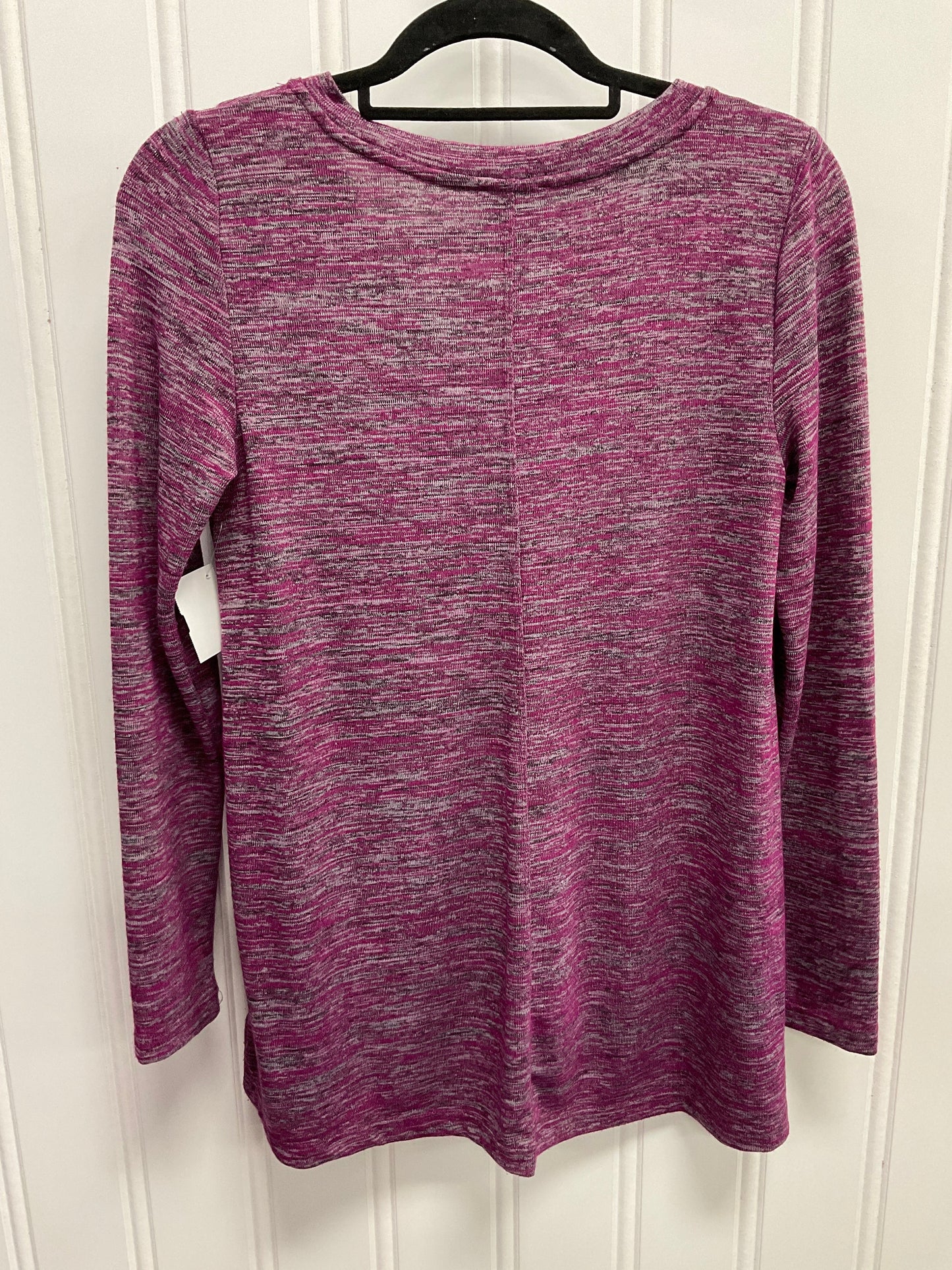 Top Long Sleeve By Jones New York In Purple, Size: S