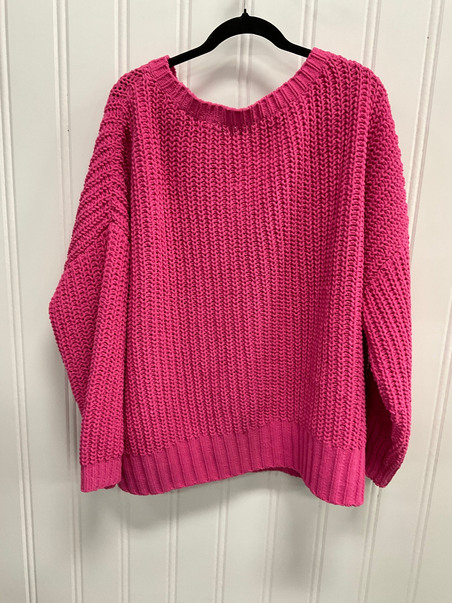 Sweater By American Eagle In Pink, Size: L