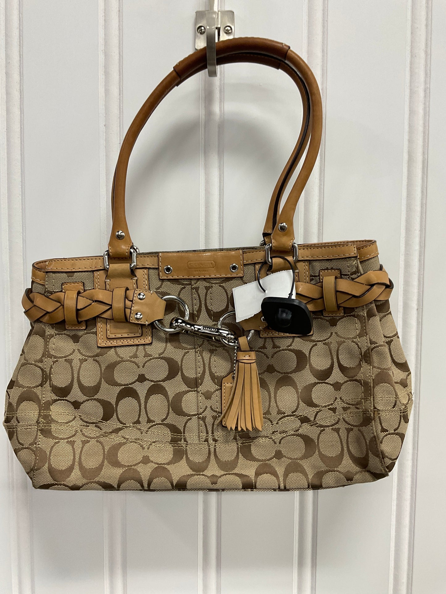 Handbag Designer By Coach, Size: Medium