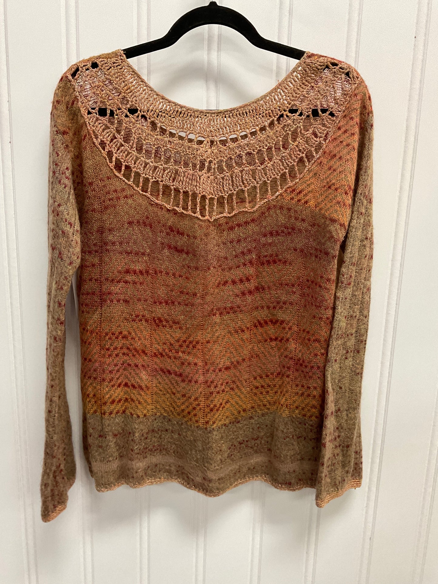 Sweater By Free People In Orange, Size: Sp