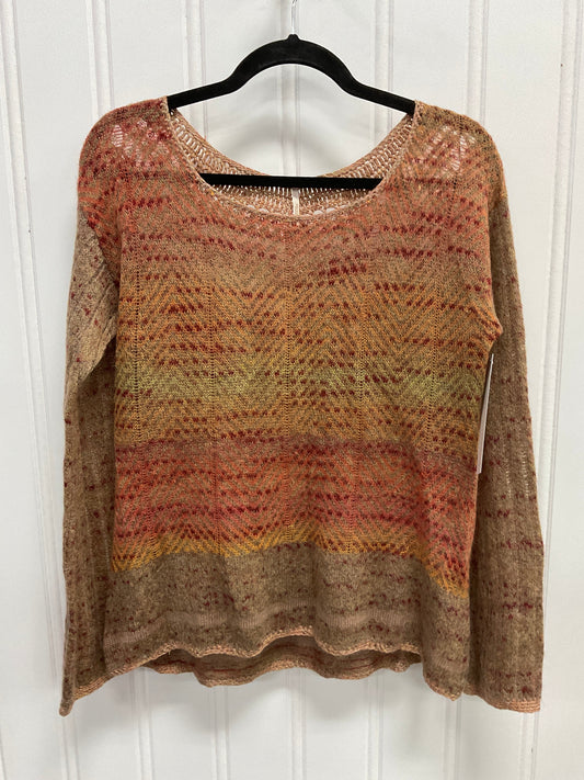 Sweater By Free People In Orange, Size: Sp