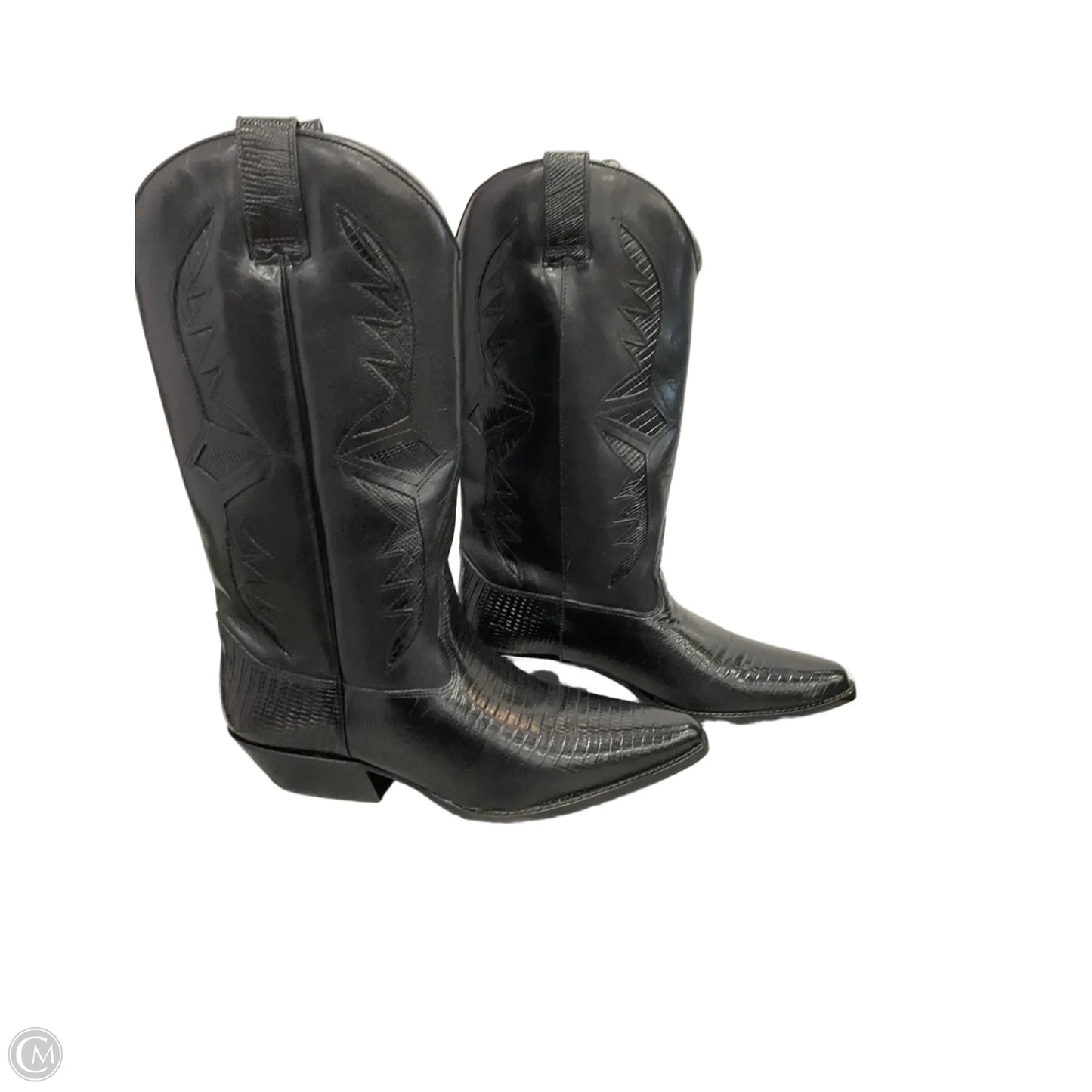 Boots Western By Hunt Club In Black, Size: 7