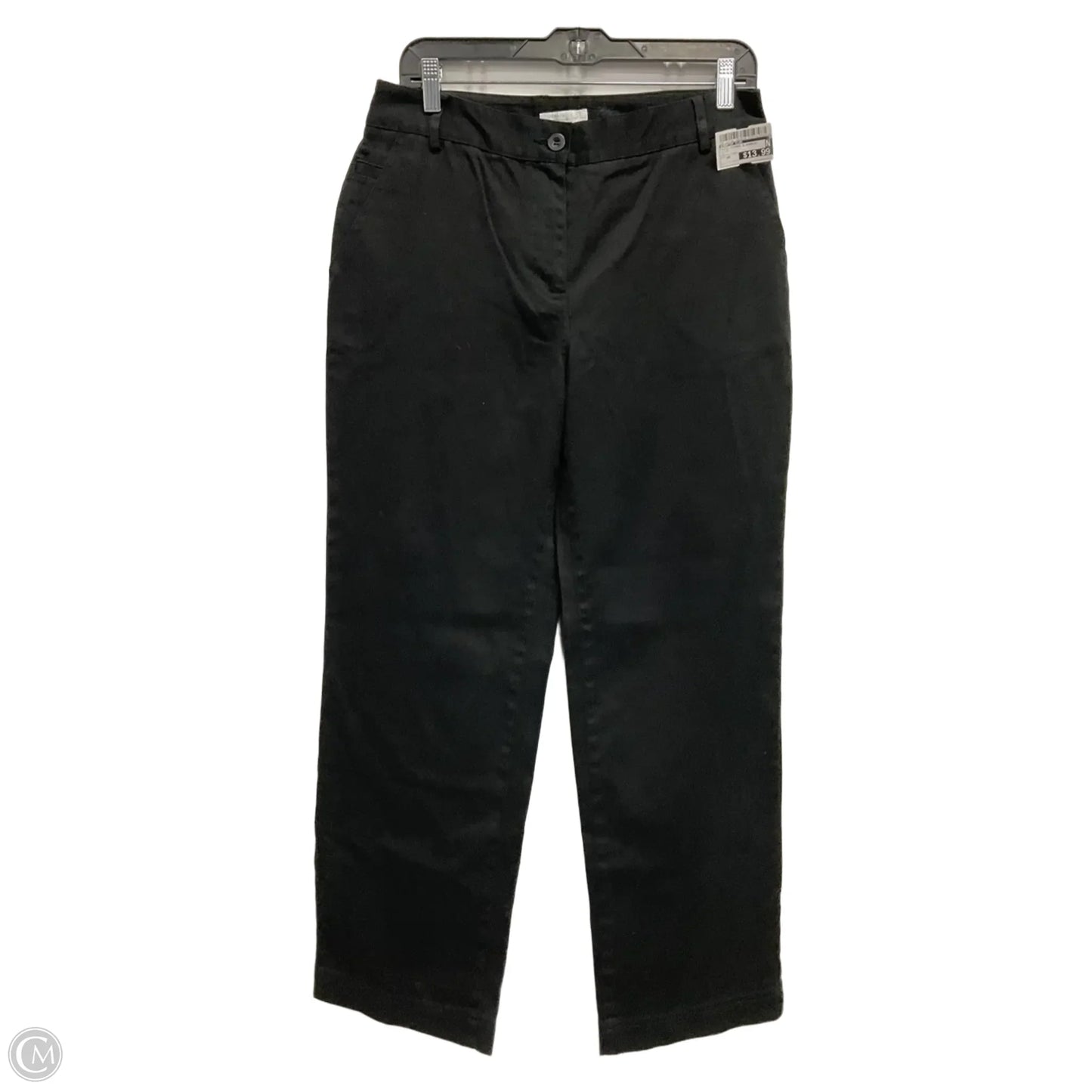 Pants Chinos & Khakis By Charter Club In Black, Size: 10