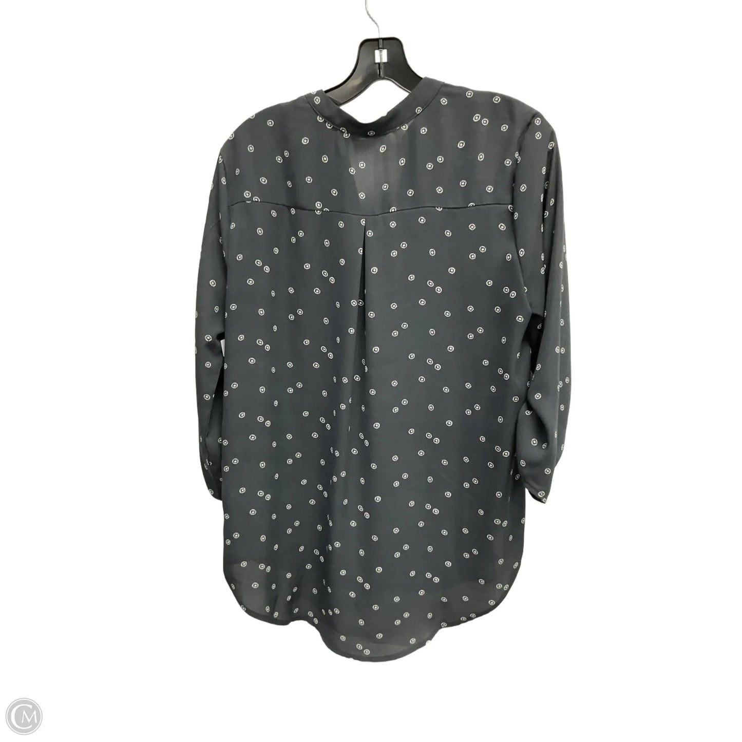 Top Long Sleeve By Lush In Grey, Size: M