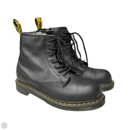 Boots Combat By Dr Martens In Black, Size: 8