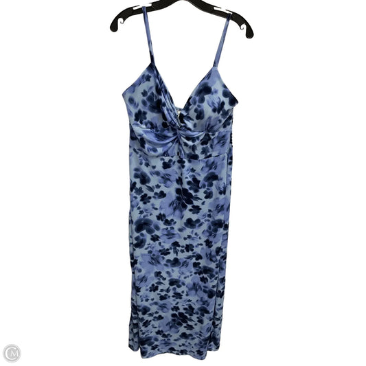 Dress Casual Maxi By No Boundaries In Blue, Size: Xl