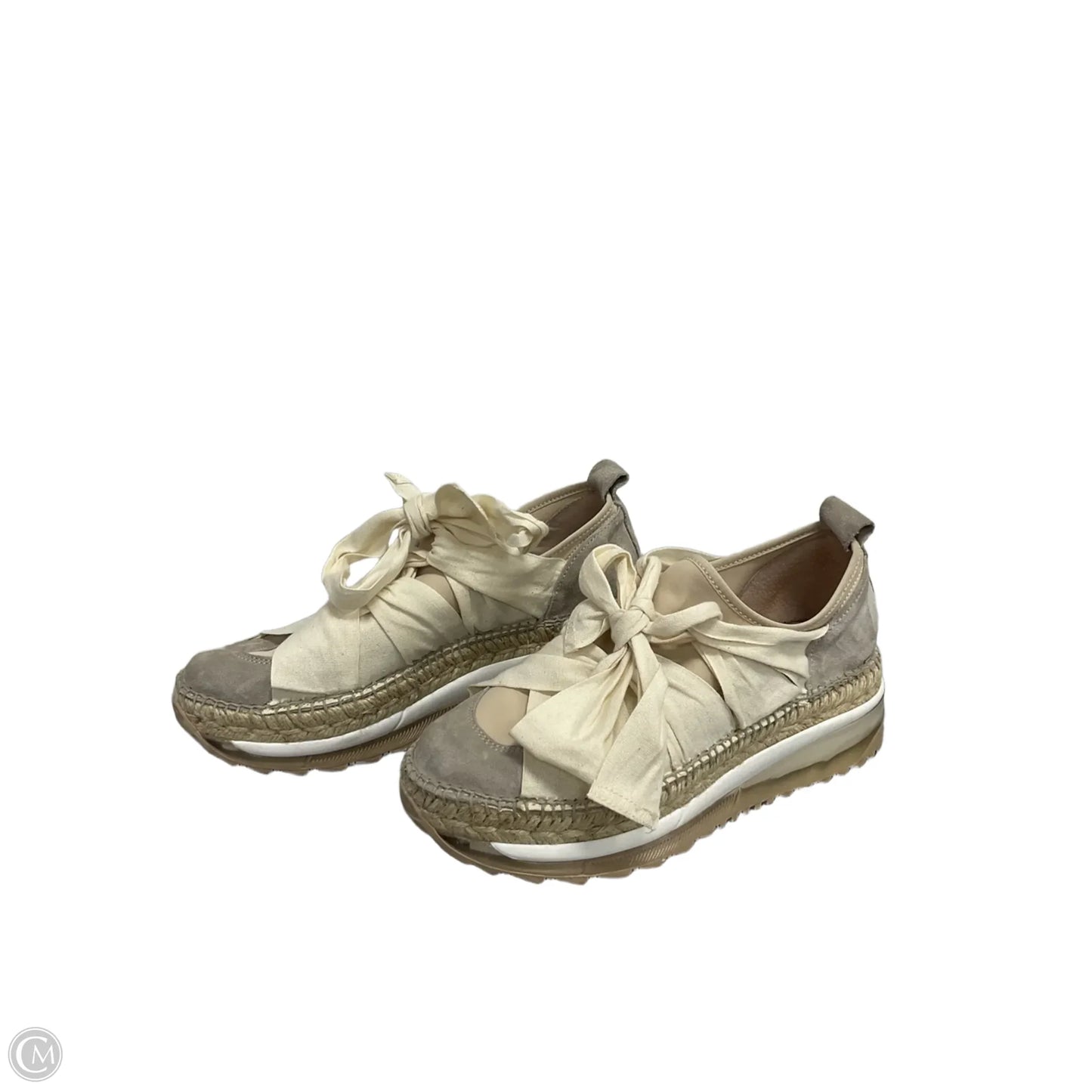 Shoes Sneakers By Free People In Cream, Size: 8.5