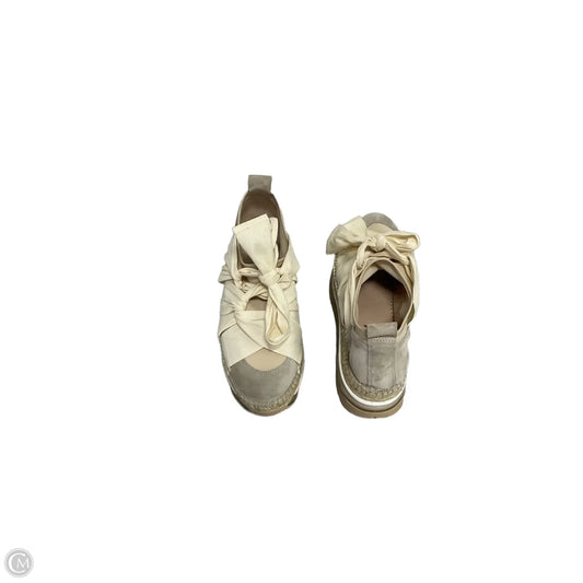 Shoes Sneakers By Free People In Cream, Size: 8.5