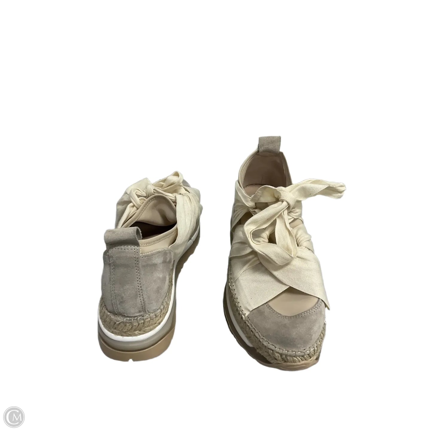 Shoes Sneakers By Free People In Cream, Size: 8.5