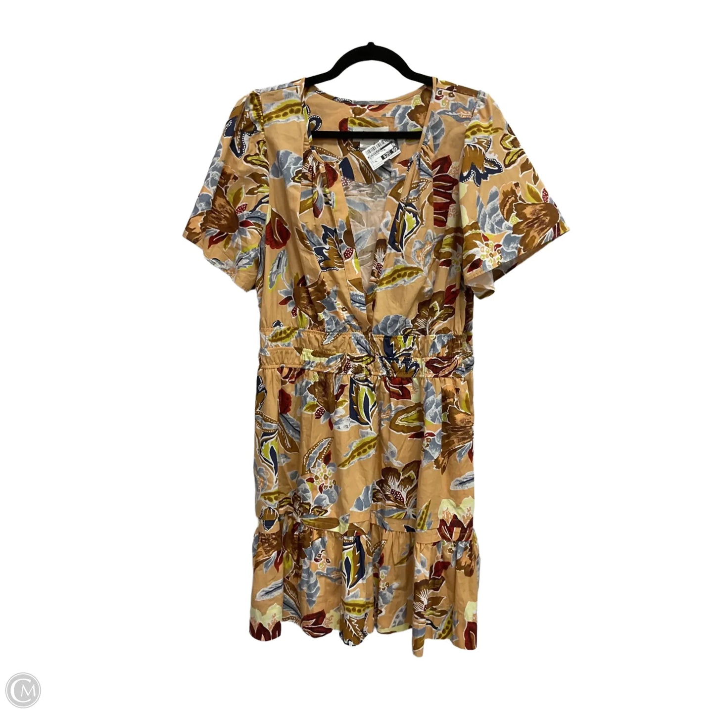 Dress Casual Midi By Anthropologie In Multi-colored, Size: Xl