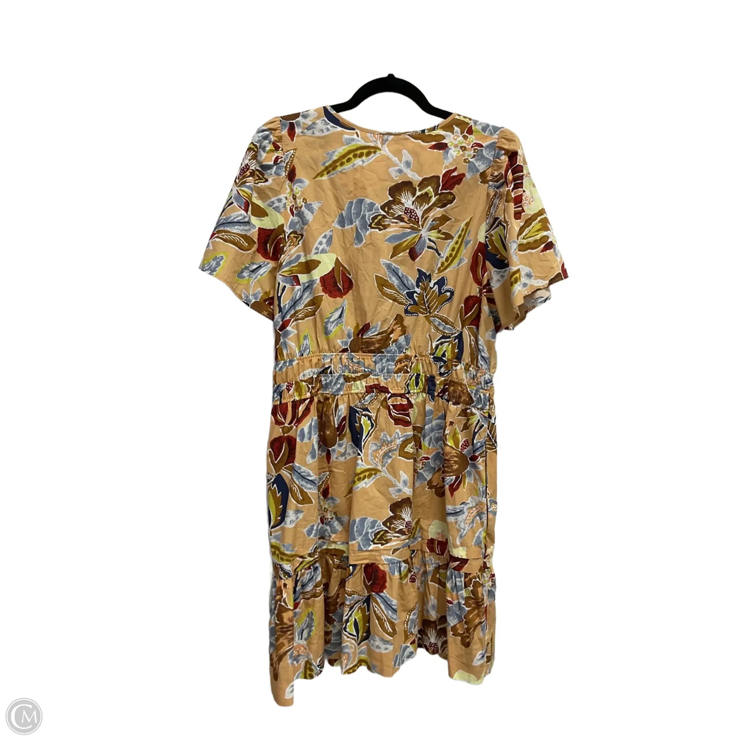 Dress Casual Midi By Anthropologie In Multi-colored, Size: Xl