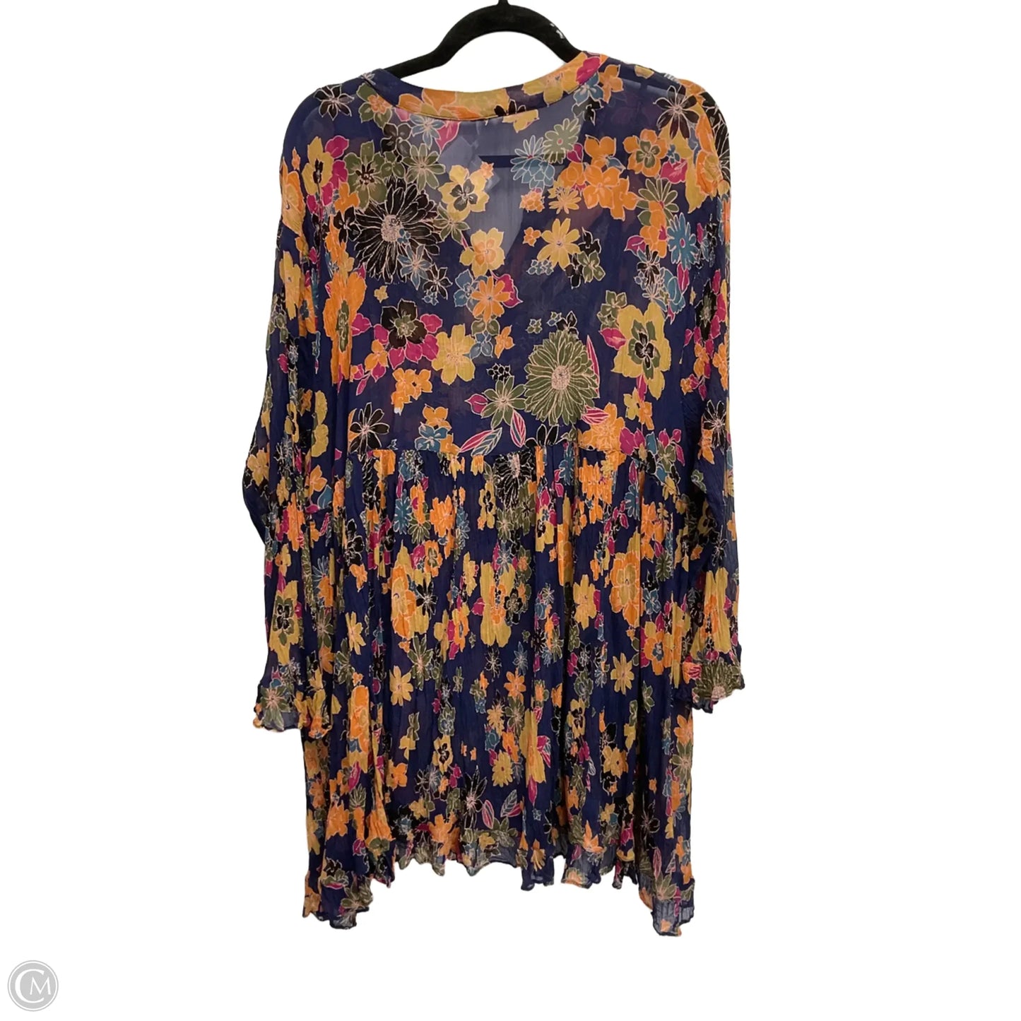 Dress Casual Short By Free People In Floral Print, Size: Xl