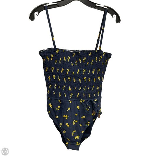 Swimsuit By Sperry In Blue & Yellow, Size: Xl