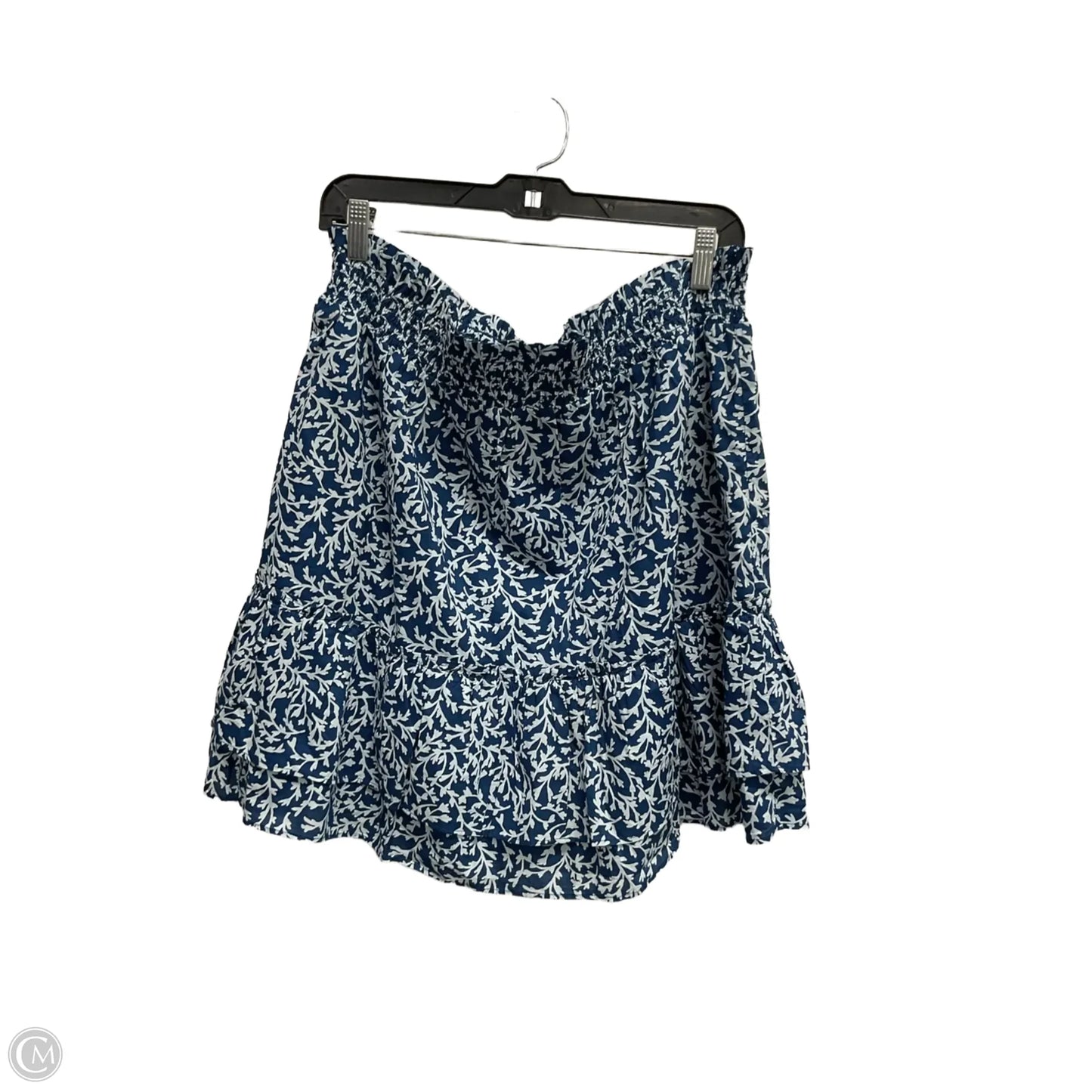 Skirt Mini & Short By J. Crew In Blue, Size: Xl