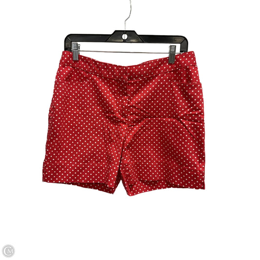 Shorts By Ellen Tracy In Polkadot Pattern, Size: 10