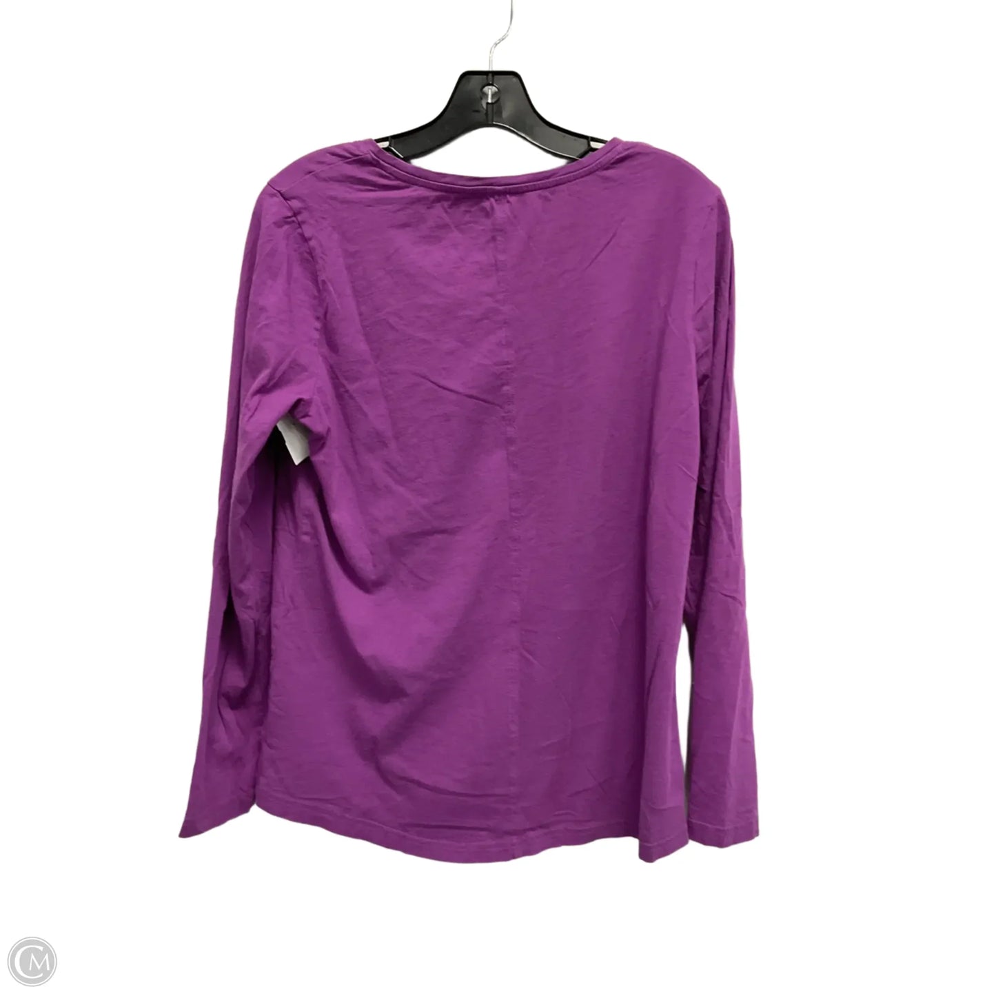 Top Long Sleeve Basic By Duluth Trading In Purple, Size: L