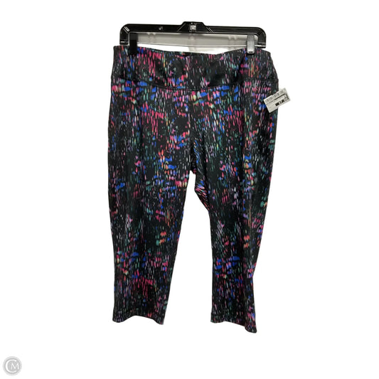 Athletic Leggings Capris By Danskin Now In Multi-colored, Size: L