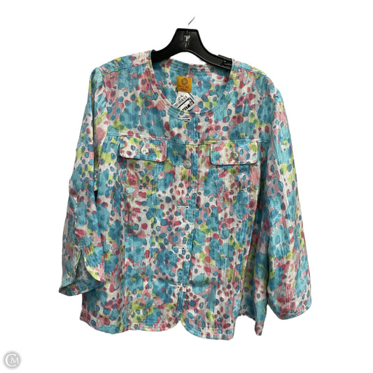 Jacket Other By Ruby Rd In Multi-colored, Size: Xl