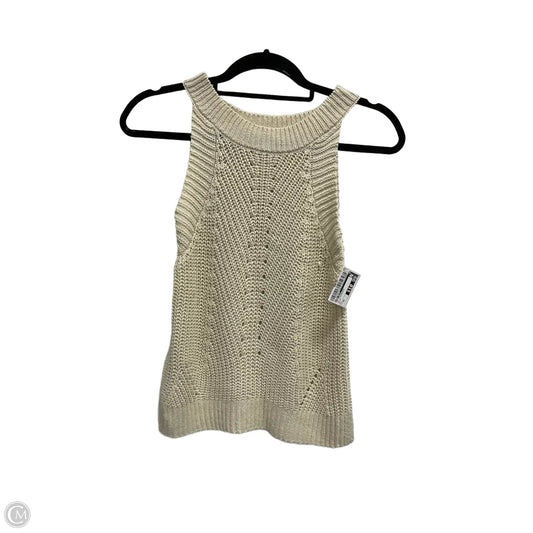 Top Sleeveless By Nine West In Cream, Size: Xs