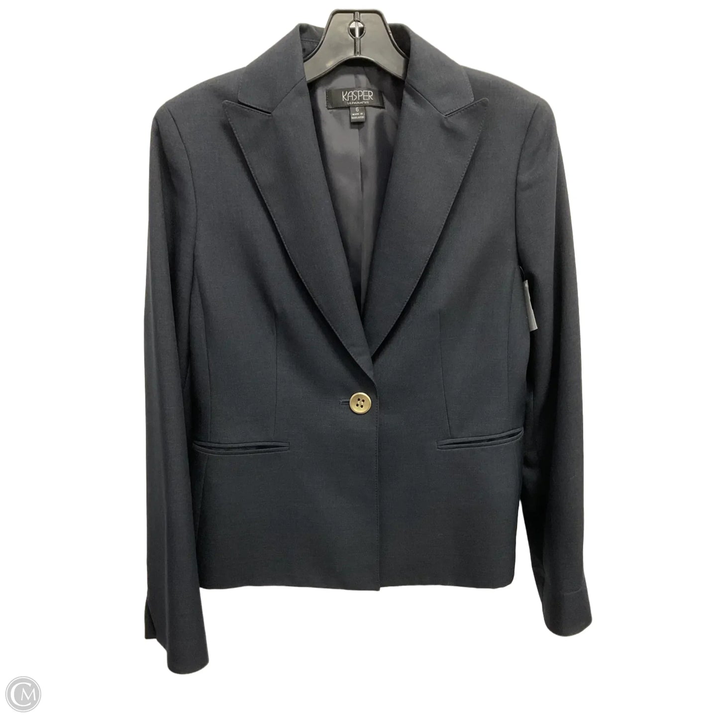 Blazer By Kasper In Black, Size: S