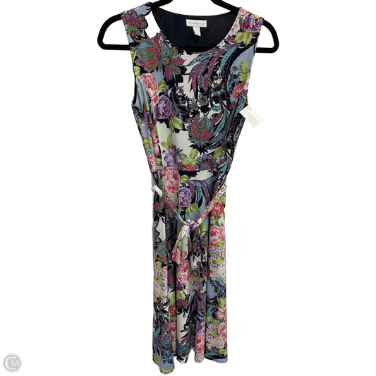 Dress Casual Midi By Charter Club In Multi-colored, Size: Xs