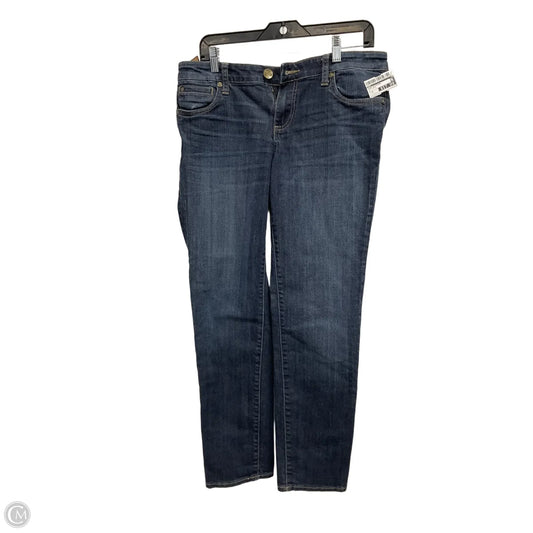 Jeans Boyfriend By Kut In Blue Denim, Size: 8