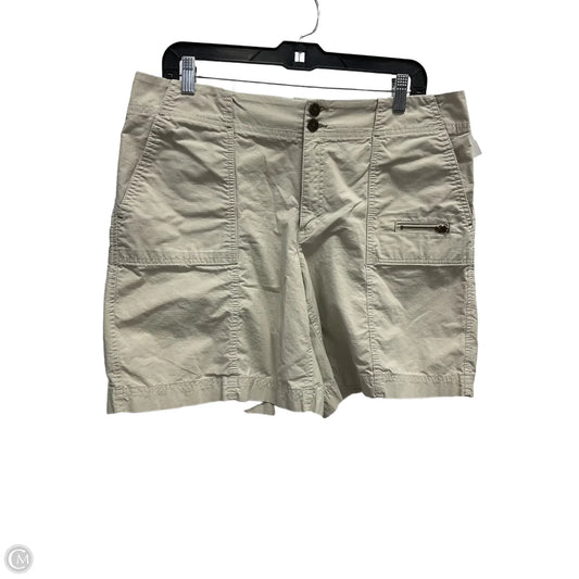 Shorts By Eddie Bauer In Beige, Size: 14