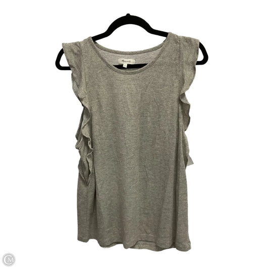 Top Sleeveless By Madewell In Gold, Size: Xl