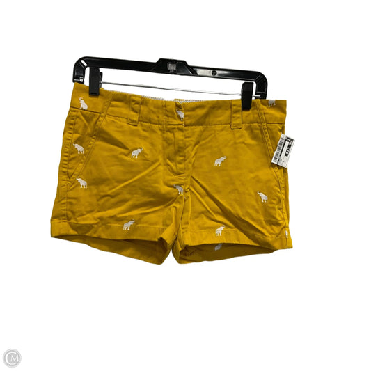 Shorts By J. Crew In Yellow, Size: 2