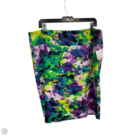 Skirt Midi By Lane Bryant In Multi-colored, Size: 18