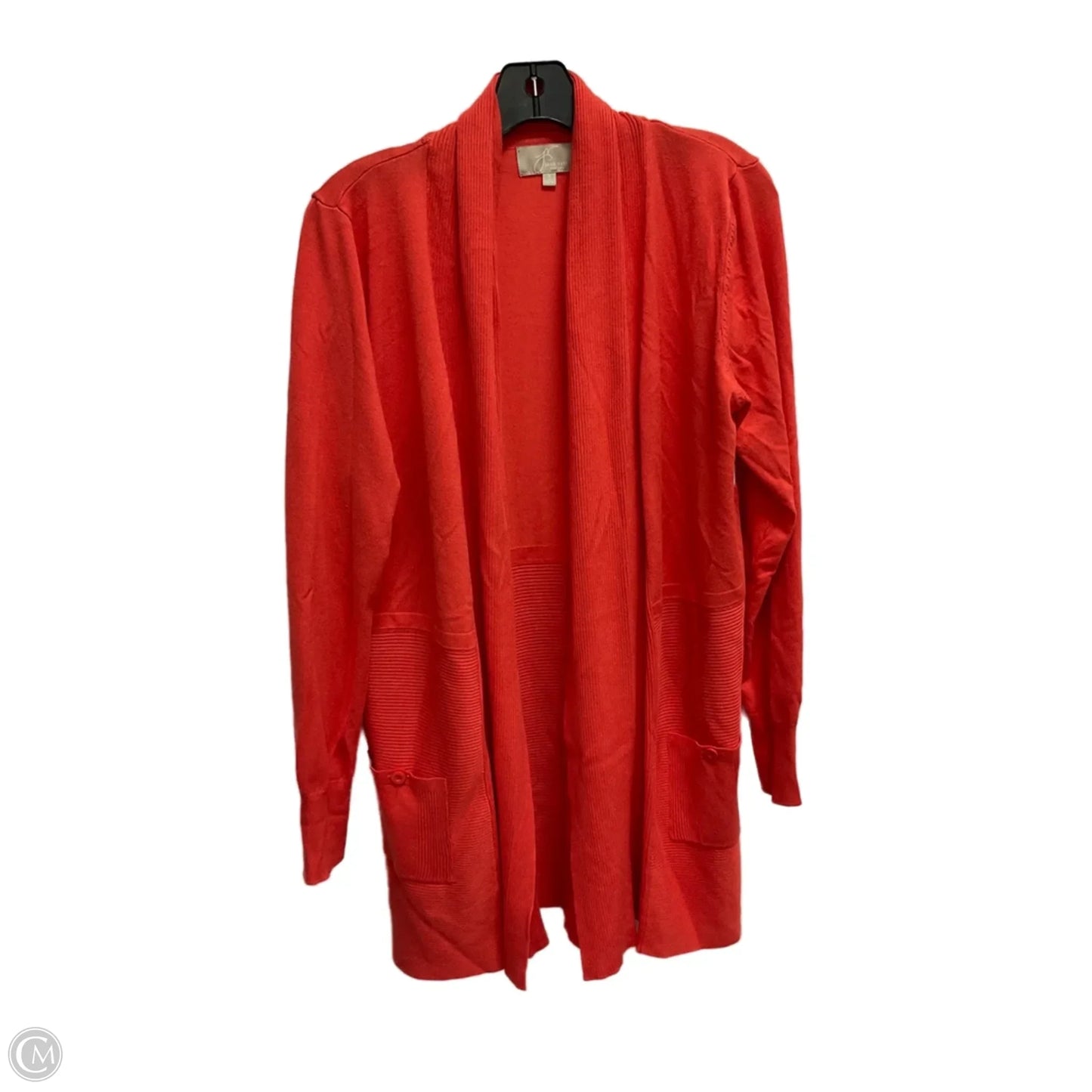 Cardigan By Joan Vass In Orange, Size: M