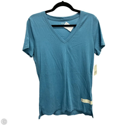 Top Short Sleeve Basic By Ana In Blue, Size: S
