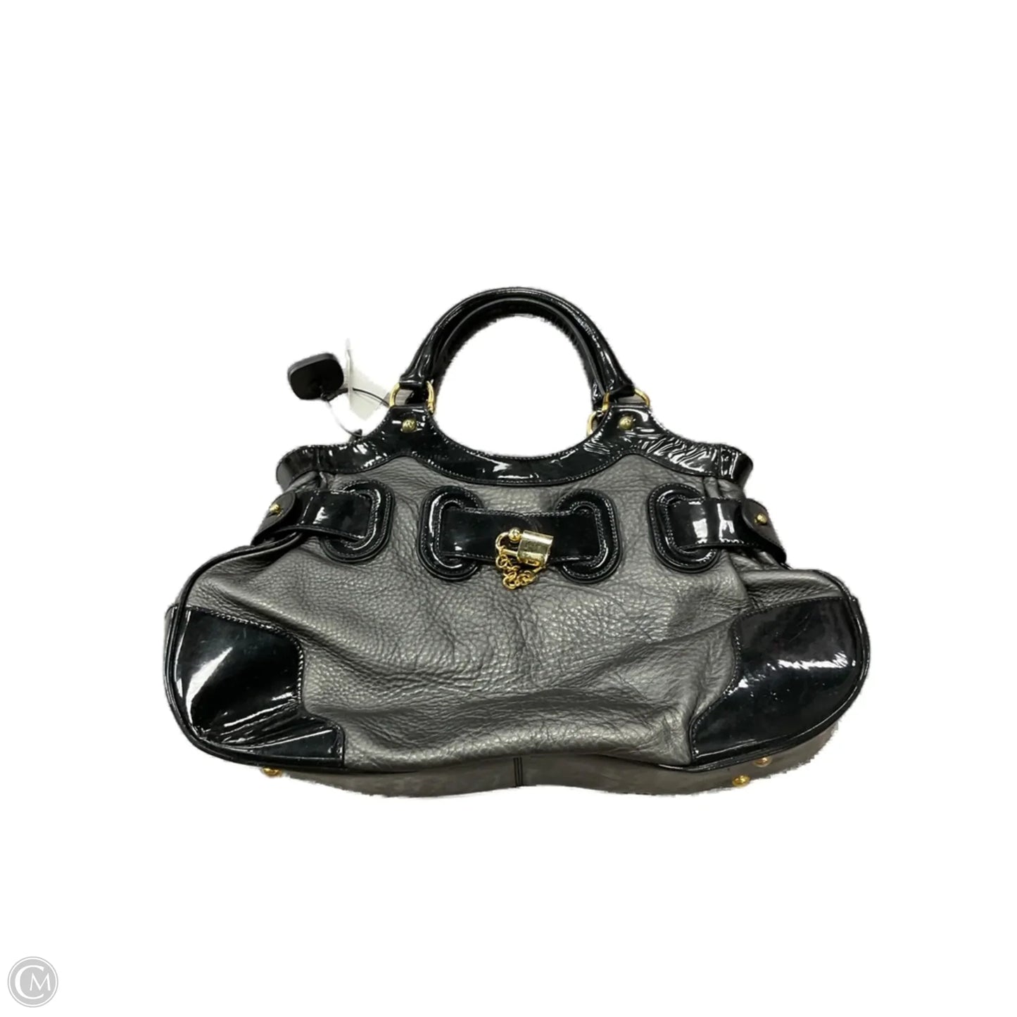 Handbag Leather By Cma, Size: Medium