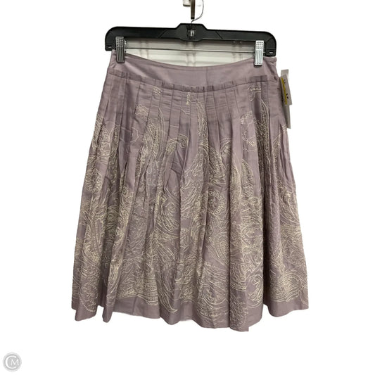 Skirt Midi By Talbots In Purple, Size: 2p