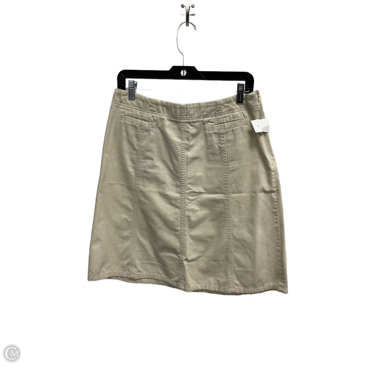 Skirt Midi By Eddie Bauer In Beige, Size: 8
